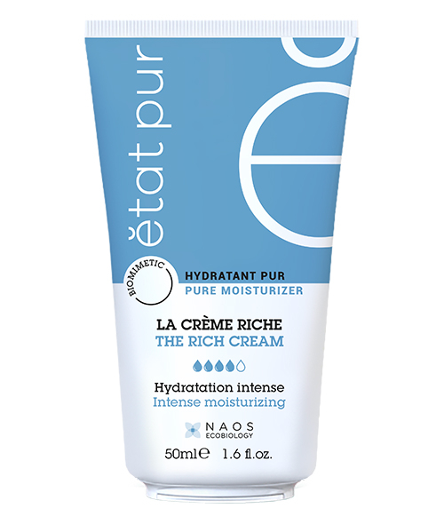 Etat Pur Crema Idratante Ricca - Trattamento viso idratante per pelle secca e molto secca - 50 ml-image